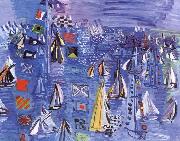 Dufy Raoul Regatta at Cowes oil painting reproduction